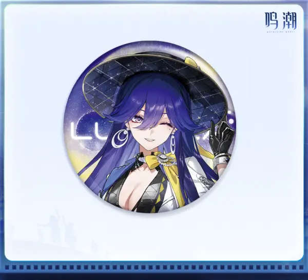 Wuthering Waves Space Trek Image Series Tin Badge 명조 스페이스트렉 이미지 시리즈 캔뱃지