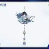 Wuthering Waves Mengzhou's Silhouette Acrylic Keychain 명조 몽주의 색채 테마 아크릴 키링
