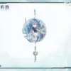 Wuthering Waves Mengzhou's Silhouette Acrylic Keychain 명조 몽주의 색채 테마 아크릴 키링