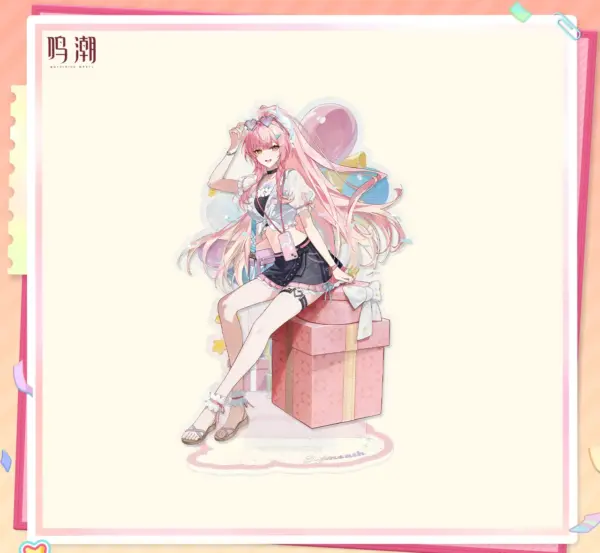 Wuthering Waves Pastel Wishes Acrylic Standee 명조 파스텔 위시 테마 아크릴 스탠드