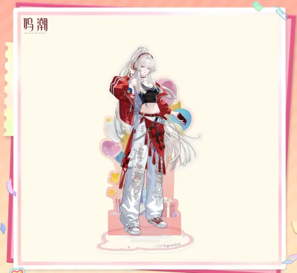 Wuthering Waves Pastel Wishes Acrylic Standee 명조 파스텔 위시 테마 아크릴 스탠드