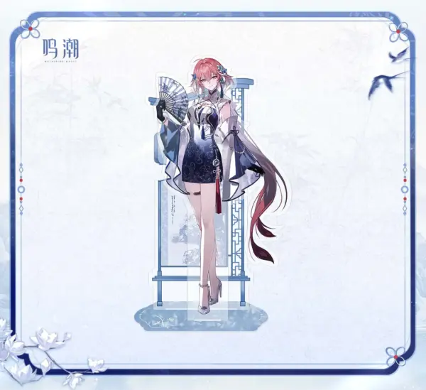 Wuthering Waves Porcelain Radiance Acrylic Standee 명조 난영자화 시리즈 2단 아크릴 스탠드