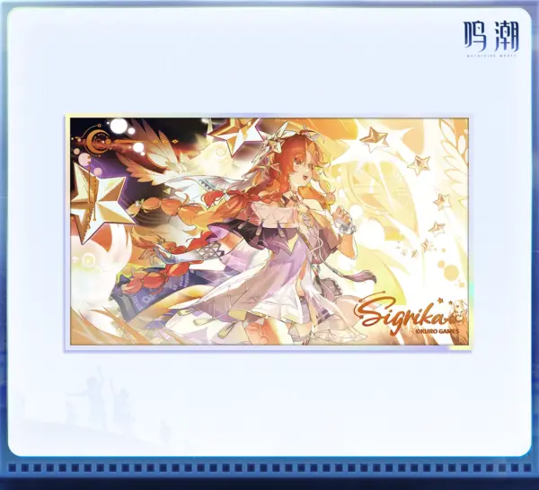 Wuthering Waves Resonator Resonance Awakening Acrylic Shikishi 명조 공명자 테마 공명 각성 아크릴 색지