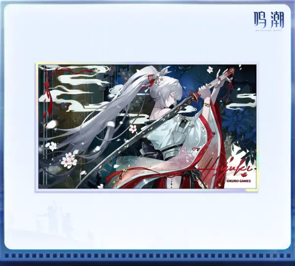 Wuthering Waves Resonator Resonance Awakening Acrylic Shikishi 명조 공명자 테마 공명 각성 아크릴 색지