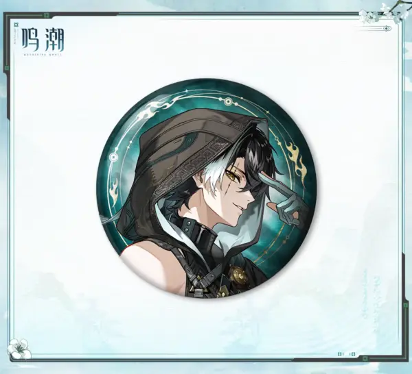 Wuthering Waves Resonator Profile Reflective Badge 명조 현방만상 시리즈 캔뱃지