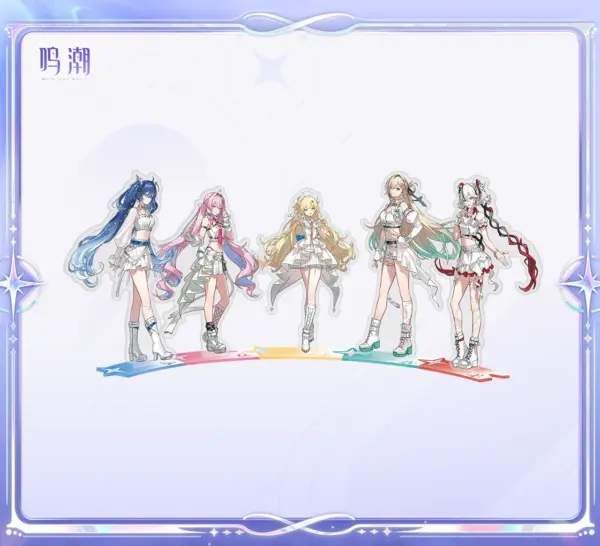 Wuthering Waves Solar5 Acrylic Standee 명조 Solar5 테마 아크릴 스탠드