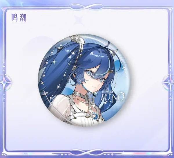 Wuthering Waves Solar5 Tin Badge 명조 Solar5 테마 캔뱃지