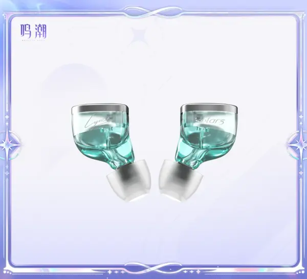 Wuthering Waves Solar5 Wired In-Ear Earbuds Gift Box 명조 Solar5 테마 커널형 유선 이어폰 패키지