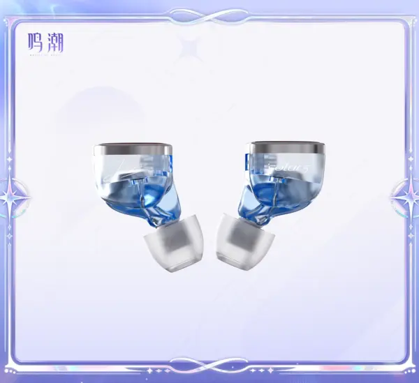 Wuthering Waves Solar5 Wired In-Ear Earbuds Gift Box 명조 Solar5 테마 커널형 유선 이어폰 패키지