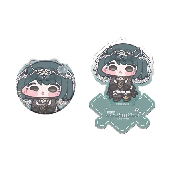 punishing-gray-raven-chubby-cheeks-squishy-badge-acrylic-charm-set (1) 퍼니싱 그레이 레이븐 빵빵볼 테마 스퀴시 캔뱃지 아크릴 키링 세트