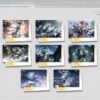 punishing-gray-raven-frame-cg-postcard-set (1) 【재고 상품】퍼니싱: 그레이 레이븐 기체 테마 CG 엽서 세트
