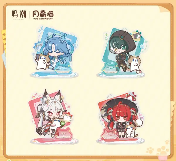 wuthering-waves-×-yue-xin-meow-daily-resonance-themed-acrylic-standee-1 명조×YUE XIN MEOW 공명 일상 테마 아크릴 스탠드