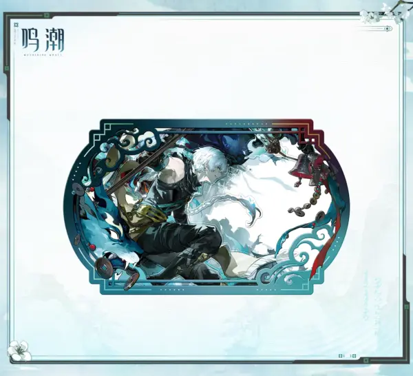 wuthering-waves-mengzhou-s-silhouette-themed-3d-card 명조 몽주의 색채 테마 3D 카드