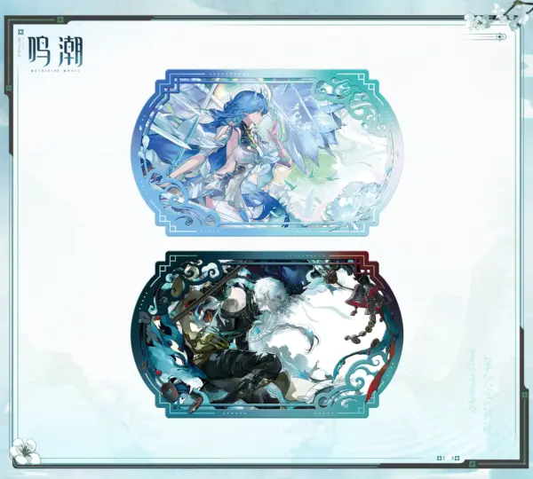 wuthering-waves-mengzhou-s-silhouette-themed-3d-card 명조 몽주의 색채 테마 3D 카드