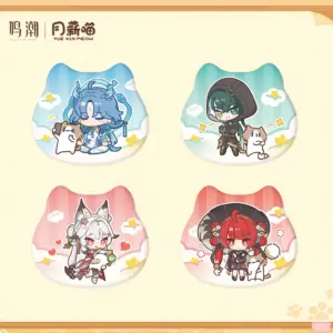 명조×YUE XIN MEOW 공명 일상 테마 봉제 쿠션