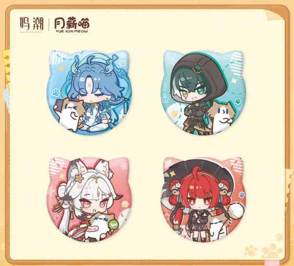 wuthering-waves-×-yue-xin-meow-daily-resonance-themed-tin-badge-1 명조×YUE XIN MEOW 공명 일상 테마 캔뱃지