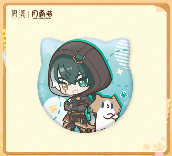 wuthering-waves-×-yue-xin-meow-daily-resonance-themed-tin-badge-2 명조×YUE XIN MEOW 공명 일상 테마 캔뱃지